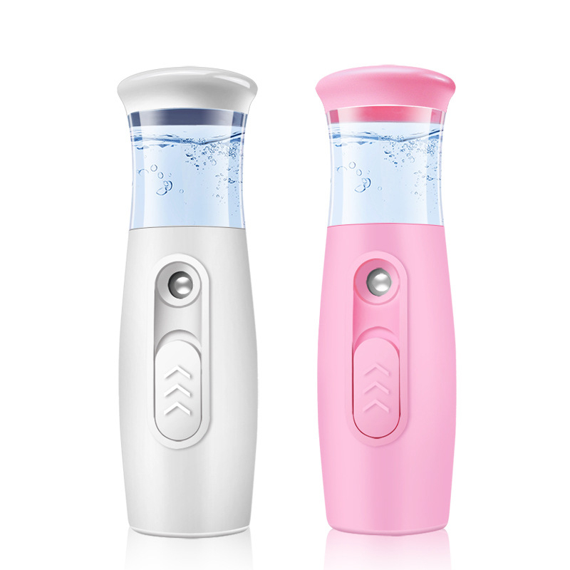 Face Steamer - ナノミストフェイシャルスプレー USB 加湿器充電式ネブライザーフェイススチーマー保湿美容機器顔スキンケアツール
