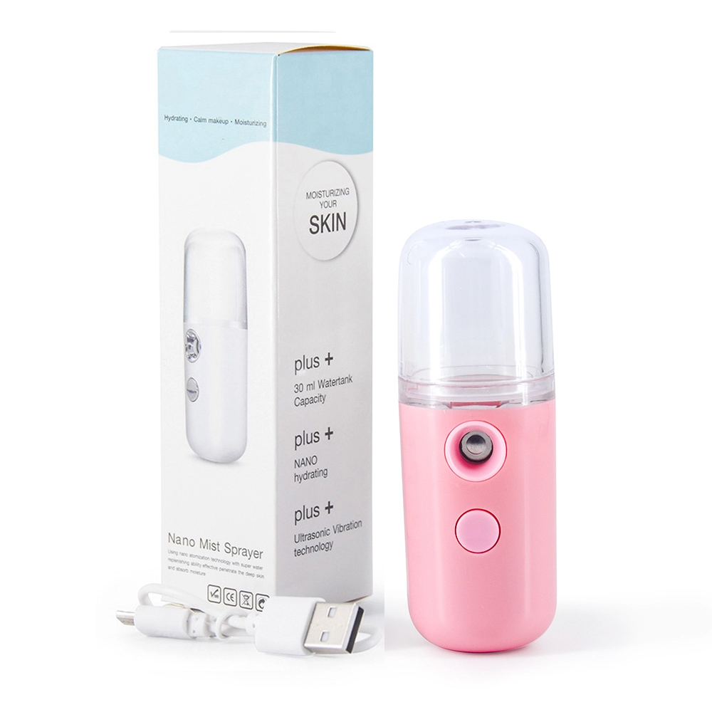 ナノフェイシャルミスタースプレーヤー ポータブルフェイスナノ - Face Steamer のレビューと価格
