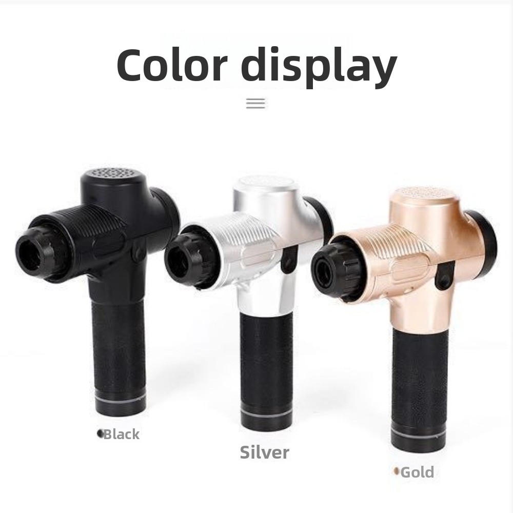 ポータブルパーカッション筋膜マッサージガン、家庭用スポーツト - Massage Gun のレビューと価格