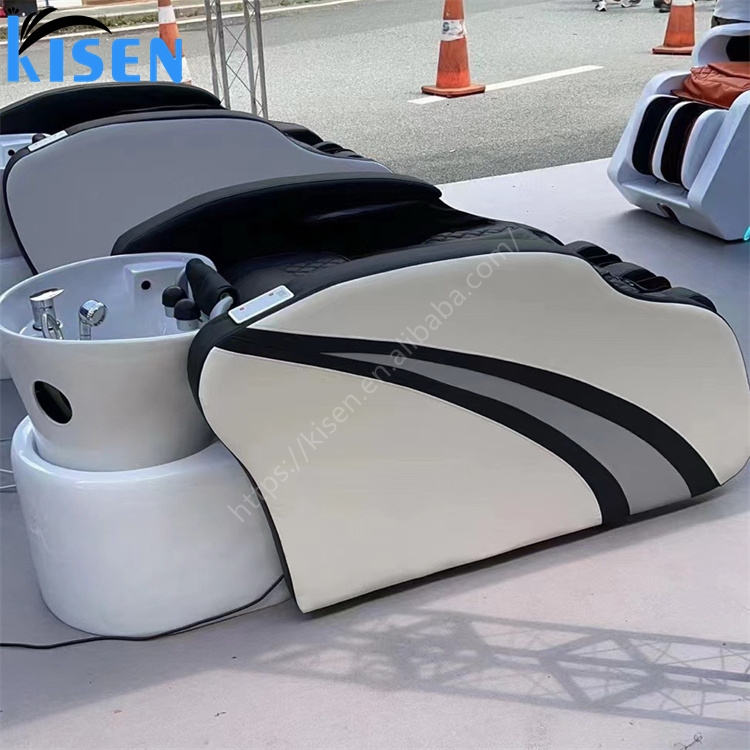 ホットセール美容サロンステンレス鋼とPUマッサージシャンプー - Spa Massager のレビューと価格