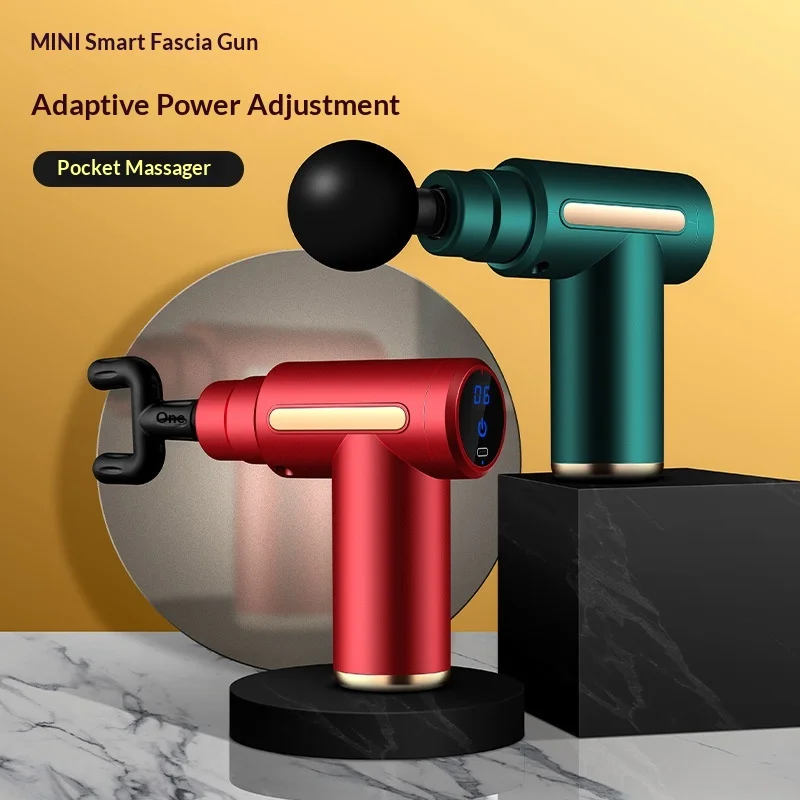 ポータブルミニマッサージガン USB 充電式軽量電気筋肉リラ - Massage Gun のレビューと価格