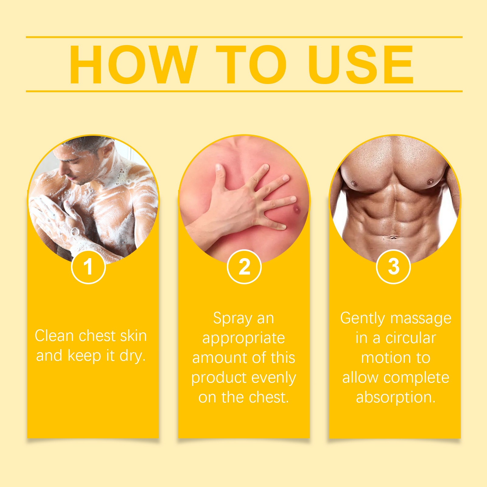 蜂毒入り男性乳房肥大症用温熱オイルスプレー 温感緩和 血流促 - Body Oil のレビューと価格