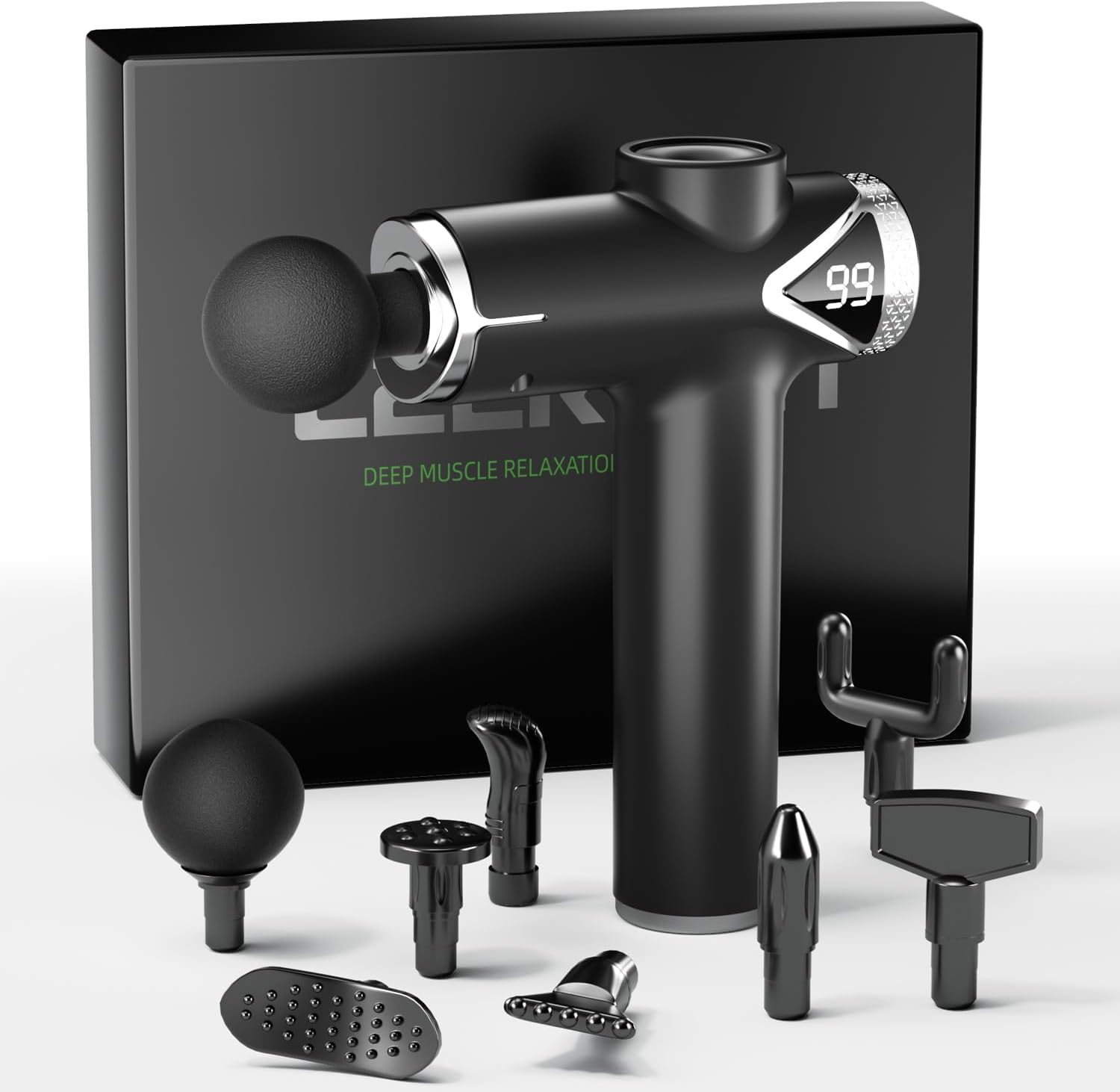 プロの筋肉マッサージガン、首と背中のマッサージ器具、ドロップ - Massage Gun のレビューと価格