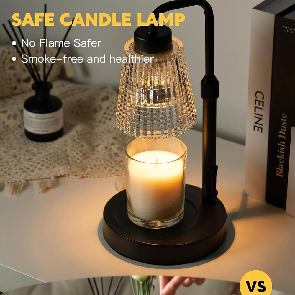 タイマー付き調光可能なキャンドルウォーマーランプ、新築祝いギ - Wax Warmer のレビューと価格
